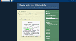 Desktop Screenshot of hedding-family.blogspot.com