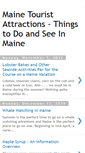Mobile Screenshot of mainetouristattractions.blogspot.com