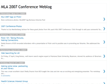 Tablet Screenshot of mla-conference.blogspot.com