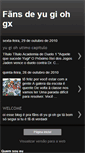 Mobile Screenshot of faclubeoficialyugiohgx.blogspot.com