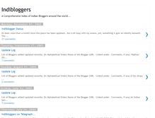 Tablet Screenshot of indibloggers.blogspot.com