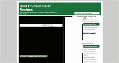 Desktop Screenshot of best-chicken-salad-recipes.blogspot.com