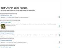 Tablet Screenshot of best-chicken-salad-recipes.blogspot.com