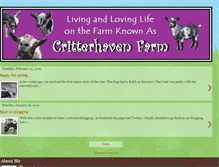 Tablet Screenshot of critterhavenfarmtn.blogspot.com