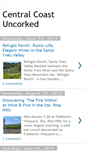 Mobile Screenshot of centralcoastuncorked.blogspot.com
