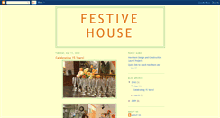 Desktop Screenshot of festivehouse.blogspot.com