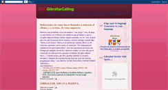 Desktop Screenshot of gibraltarcalling.blogspot.com