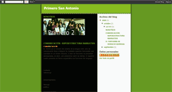 Desktop Screenshot of primerosantonio.blogspot.com