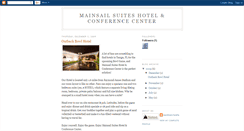 Desktop Screenshot of mainsailsuiteshotelconferencecenter.blogspot.com