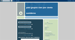 Desktop Screenshot of cienporcientosonideros4.blogspot.com