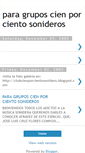 Mobile Screenshot of cienporcientosonideros4.blogspot.com