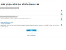 Tablet Screenshot of cienporcientosonideros4.blogspot.com