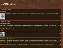 Tablet Screenshot of deadsnakes.blogspot.com