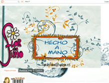 Tablet Screenshot of flor-de-fimo.blogspot.com