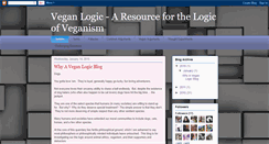 Desktop Screenshot of logicalveganism.blogspot.com