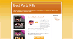 Desktop Screenshot of bestpartypills.blogspot.com