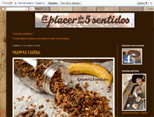 Tablet Screenshot of elplacerdeloscincosentidos.blogspot.com