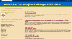 Desktop Screenshot of kelabsukanperpustam.blogspot.com