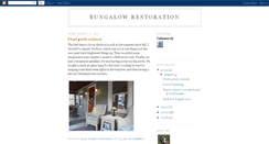 Desktop Screenshot of bungalowrestore.blogspot.com