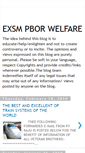 Mobile Screenshot of exsmpborwelfare.blogspot.com