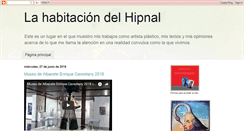 Desktop Screenshot of lahabitaciondelhipnal.blogspot.com