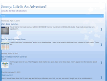 Tablet Screenshot of jimmylifeadventure.blogspot.com