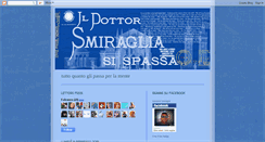 Desktop Screenshot of dottorsmiraglia.blogspot.com