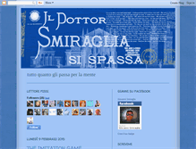 Tablet Screenshot of dottorsmiraglia.blogspot.com