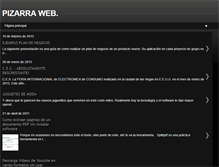 Tablet Screenshot of pizarraweb.blogspot.com