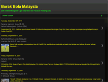 Tablet Screenshot of borakbolamalaysia.blogspot.com