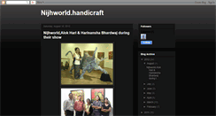 Desktop Screenshot of nijhworldhandicraft.blogspot.com