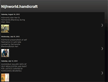 Tablet Screenshot of nijhworldhandicraft.blogspot.com