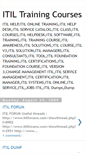 Mobile Screenshot of itiltrainingcourses.blogspot.com