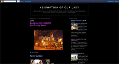 Desktop Screenshot of basilicaoflekeitio.blogspot.com