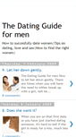 Mobile Screenshot of dating-guide4men.blogspot.com