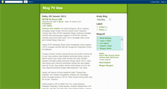 Desktop Screenshot of blog-tvone.blogspot.com