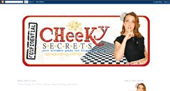 Desktop Screenshot of cheekysecrets.blogspot.com