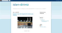 Desktop Screenshot of islam-dinimiz.blogspot.com