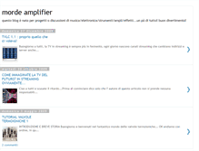 Tablet Screenshot of mordeamplifier.blogspot.com