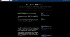 Desktop Screenshot of businessparables.blogspot.com