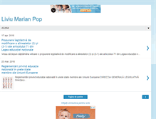 Tablet Screenshot of liviumarianpop.blogspot.com