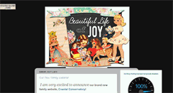 Desktop Screenshot of beautifullifeofjoy.blogspot.com