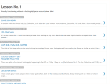 Tablet Screenshot of lessonnumberone.blogspot.com