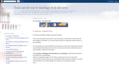 Desktop Screenshot of mariage-divorce.blogspot.com