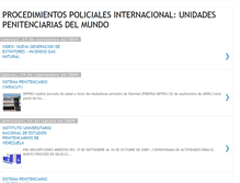 Tablet Screenshot of procedimientospolicialespenitencieria.blogspot.com