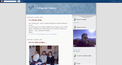Desktop Screenshot of ilblogdelfabbro.blogspot.com