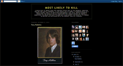 Desktop Screenshot of mostlikelytokill.blogspot.com