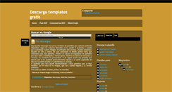 Desktop Screenshot of download4free-templates.blogspot.com