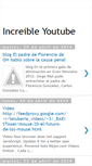 Mobile Screenshot of increibleyoutube.blogspot.com