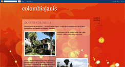 Desktop Screenshot of colombiajanis.blogspot.com